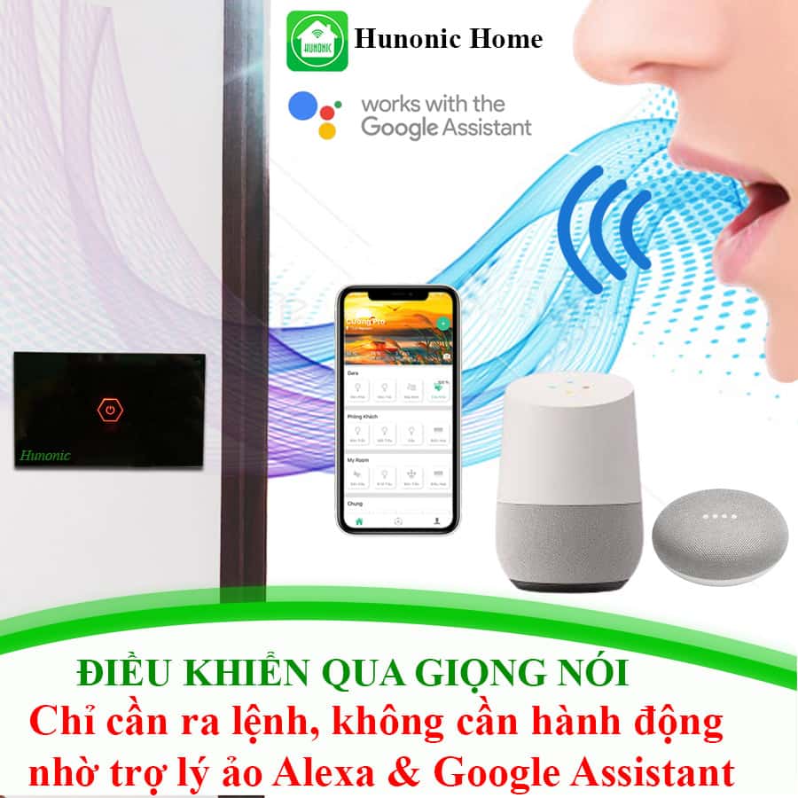 Điều Khiển Giọng Nói Loa Hunonic Voice Control: