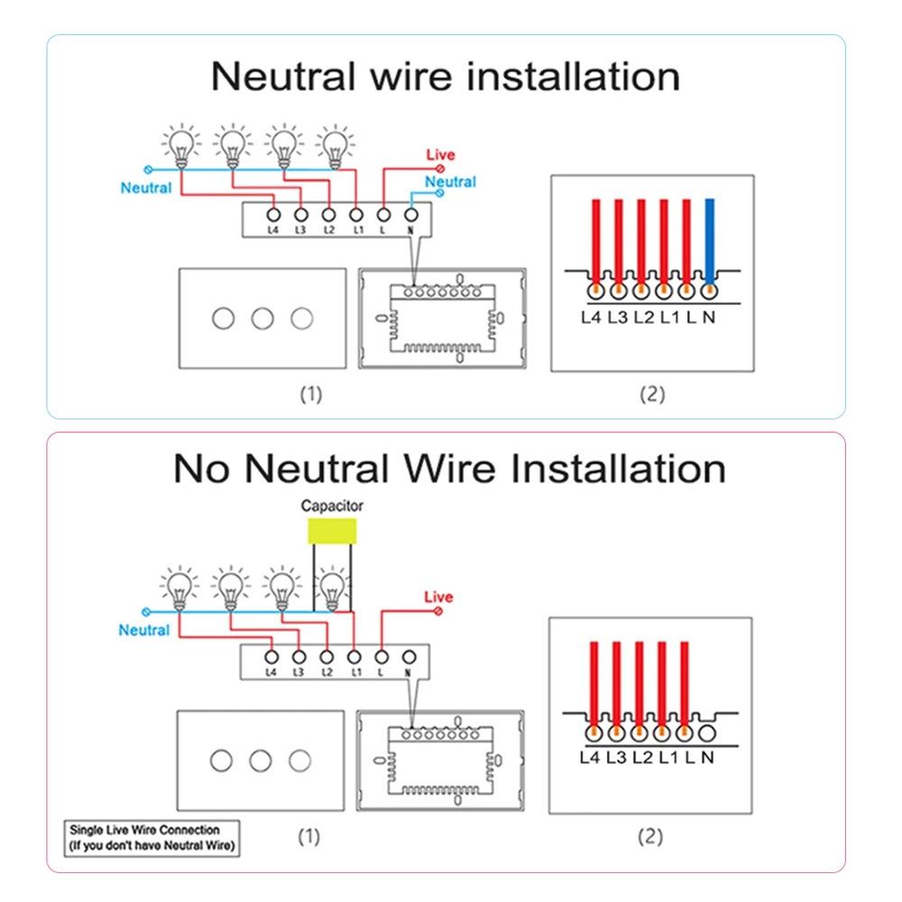 Hướng Dẫn Lắp Đặt Cài Đặt Công Tắc WiFi Tuya